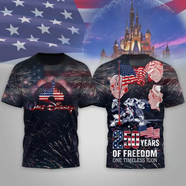 Premium Mickey 250 Years Of America 3D Apparel -THK125580