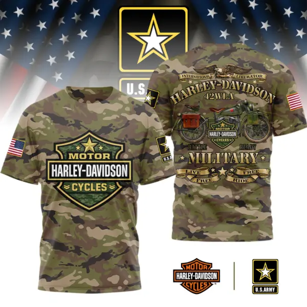 Premium Harley Davidson 3D Apparel-THK125644