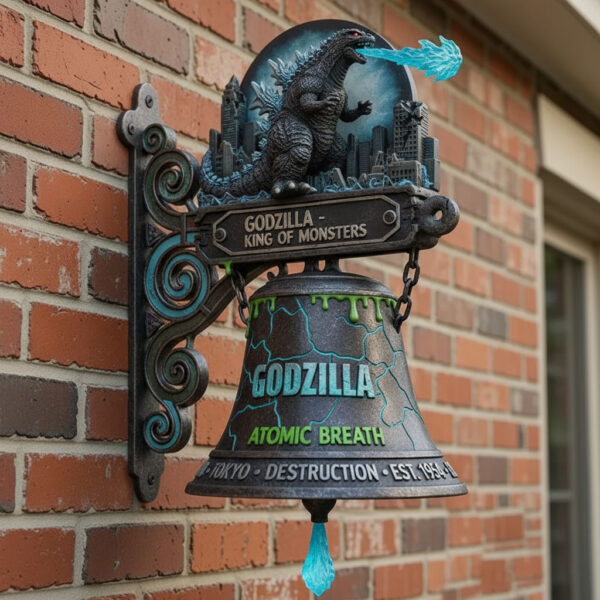 Godzilla 3D Wall Bell