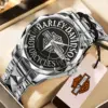 Harley Davidson Alloy Luxury Quartz Watch -THK125706