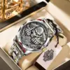 Harley Davidson Alloy Luxury Quartz Watch -THK125696