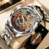 Harley Davidson Alloy Luxury Quartz Watch