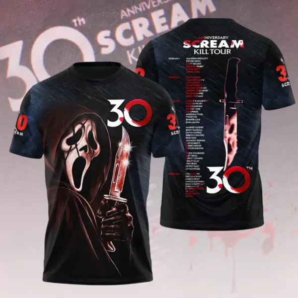 Scream 30th Anniversary 3D Apparel – THK124584
