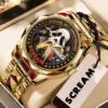 Scream Alloy Luxury Quartz Watch-THK124775