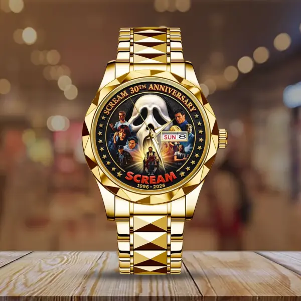 Alternative view of Scream Alloy Luxury Quartz Watch-THK124775