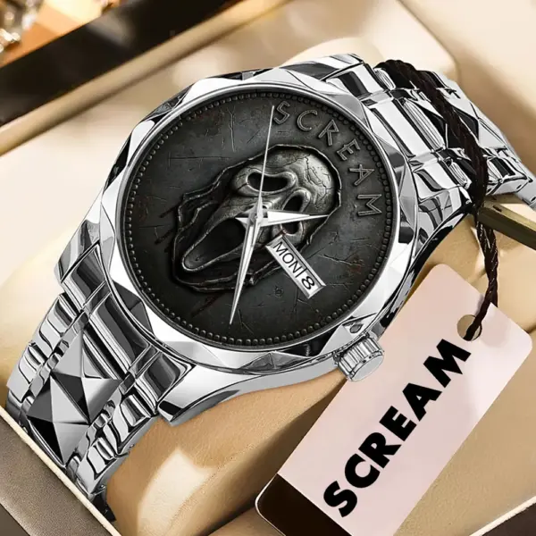 Scream Alloy Luxury Quartz Watch -THK124787