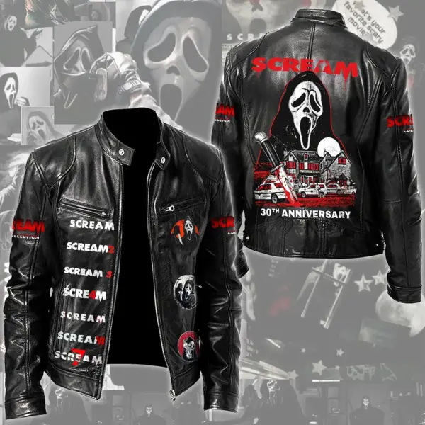 Scream 30th Anniversary Leather Jacket - THK125010