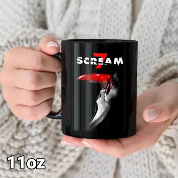 Alternative view of Scream Ceramic Mug