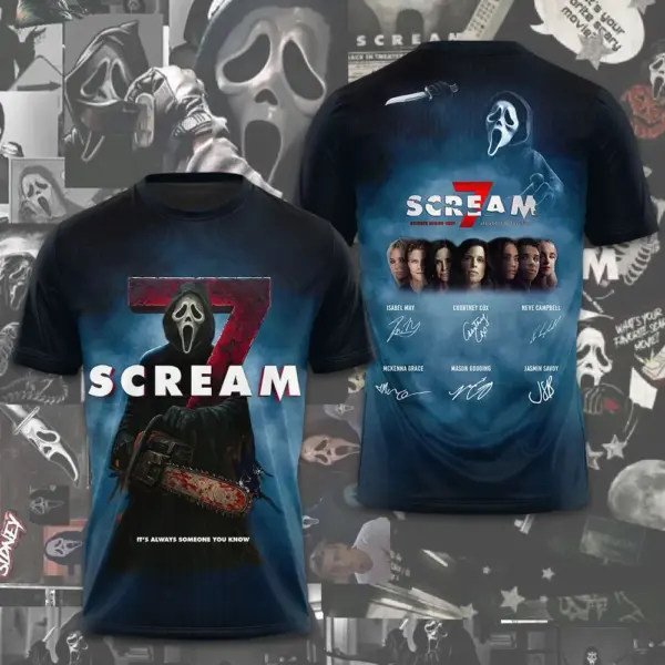 Scream 30th Anniversary 3D Apparel – THK124753