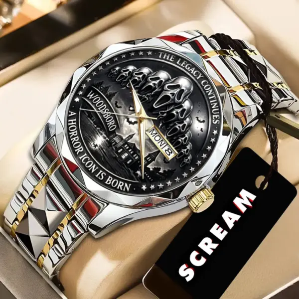 Scream Alloy Luxury Quartz Watch -THK124781