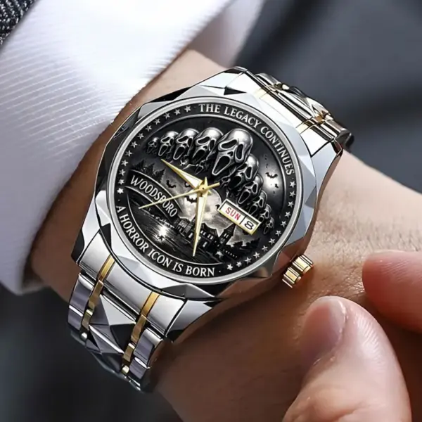 Alternative view of Scream Alloy Luxury Quartz Watch -THK124781