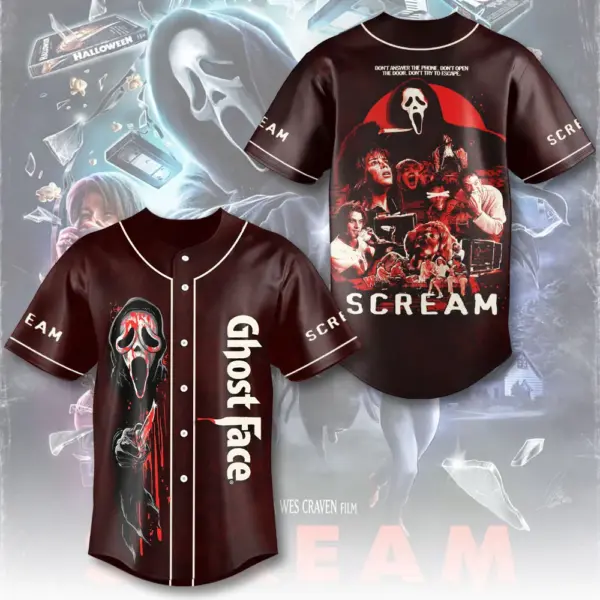 Scream Baseball Jersey