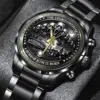 Scream Black Stainless Steel Watch -THK124735