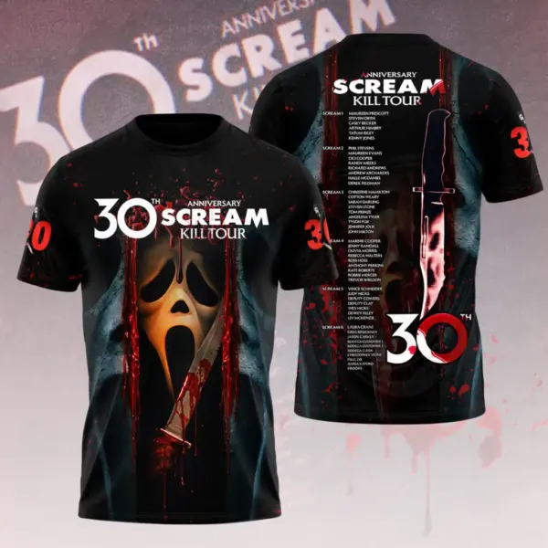 Scream 30th Anniversary 3D Apparel – THK124759