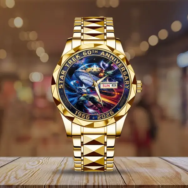 Alternative view of Star Trek Alloy Luxury Quartz Watch -THK124994