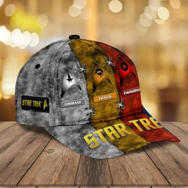 Alternative view of Star Trek 60th Anniversary Classic Cap -THK124544