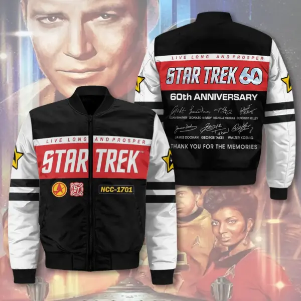 Star Trek 60th Anniversary 3D Bomber Jacket- THK125264