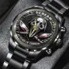 Scream Black Stainless Steel Watch