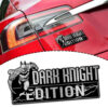 Dark Knight Edition 3D Inlayed Car Name Badge