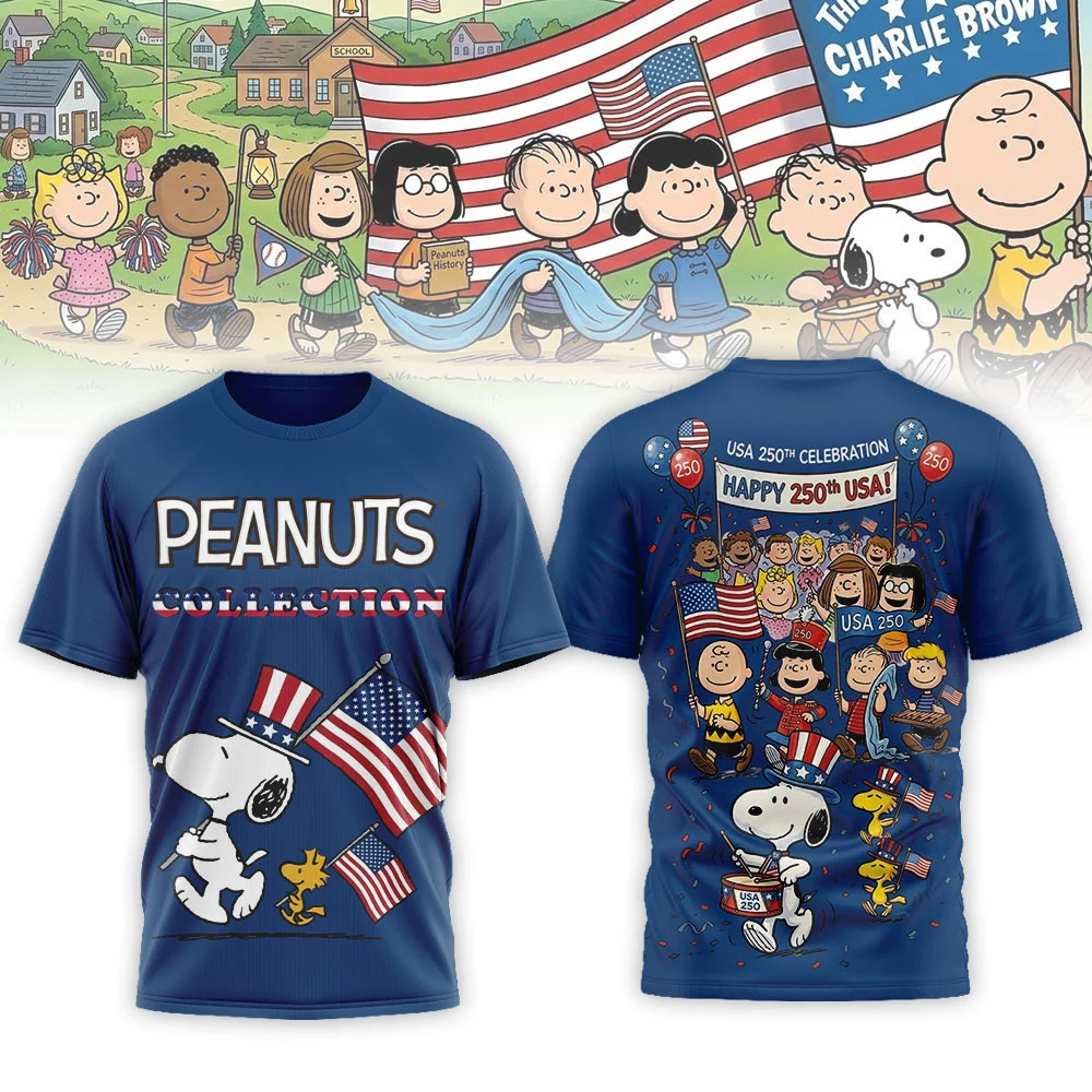 Premium Snoopy 250 Years Of America 3D Apparel - THK125425 - Image 3
