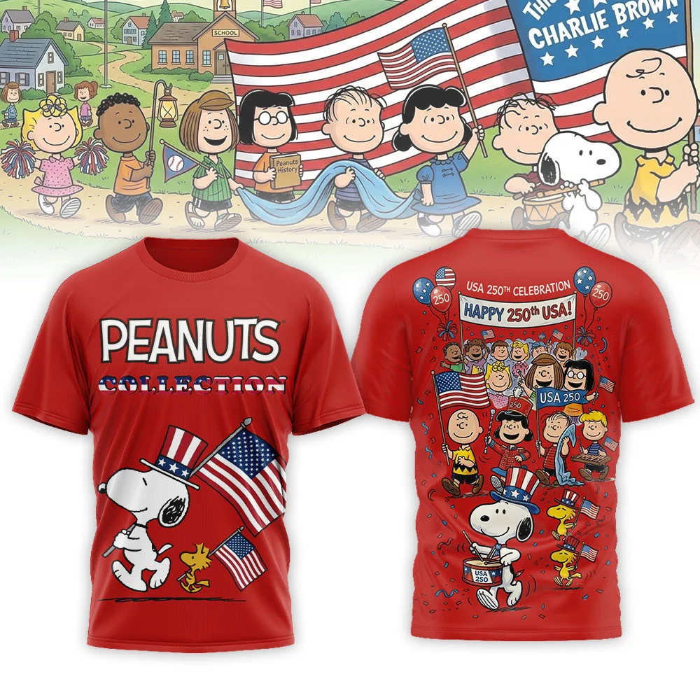 Premium Snoopy 250 Years Of America 3D Apparel - THK125425 - Image 4