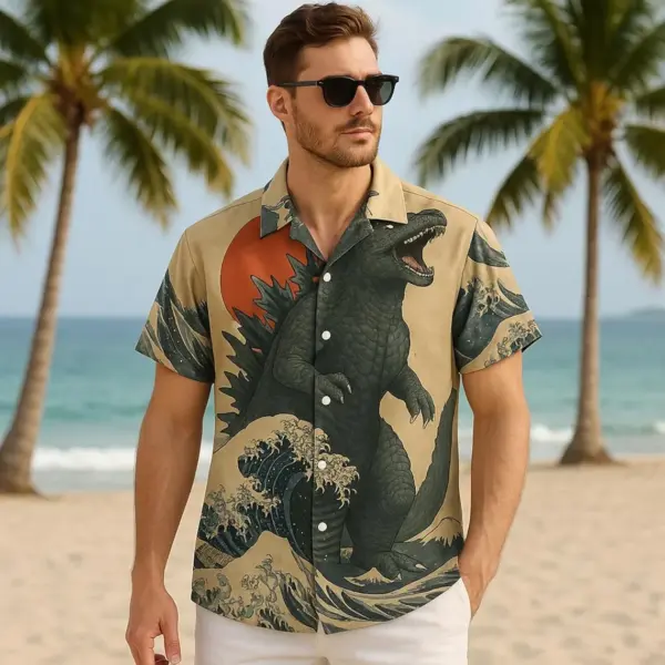 Godzilla Hawaiian Shirt -THK125031