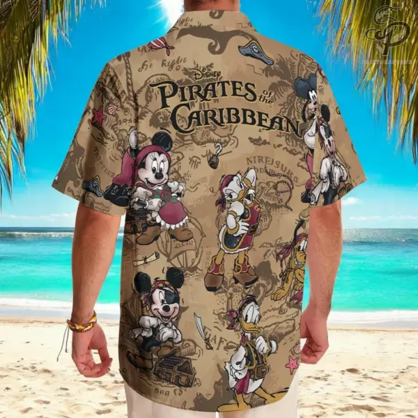 Alternative view of Disney Cruise Squad Hawaiian Shirt -THK125470