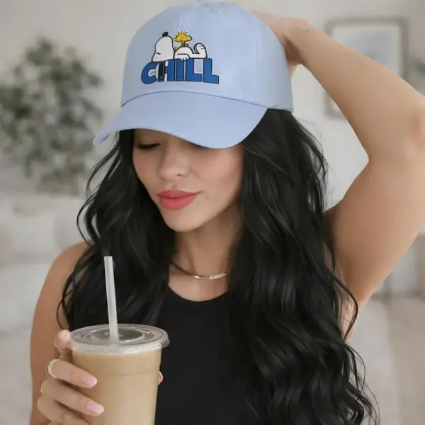 Alternative view of Premium Snoopy Embroidery Cap- THK125438