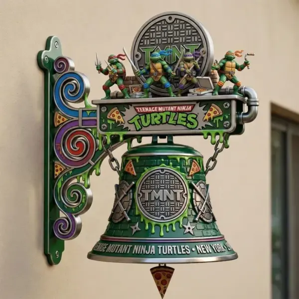 Teenage Mutant Ninja Turtles 3D Wall Bell