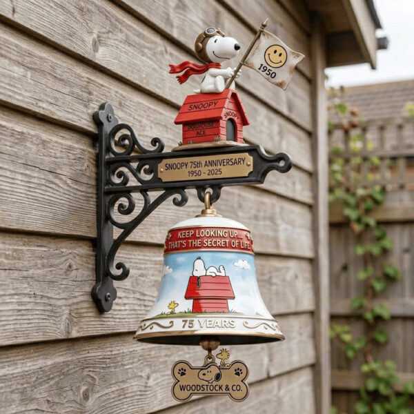 Snoopy Anniversary 3D Wall Bell