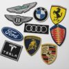 Supercar Logo Embroidered Patches Set
