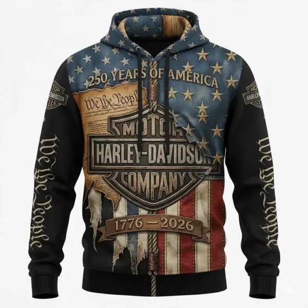 Alternative view of Premium Harley Davidson 3D Apparel-THK126117