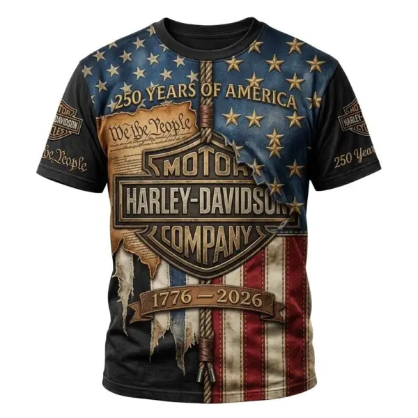 Premium Harley Davidson 3D Apparel-THK126117
