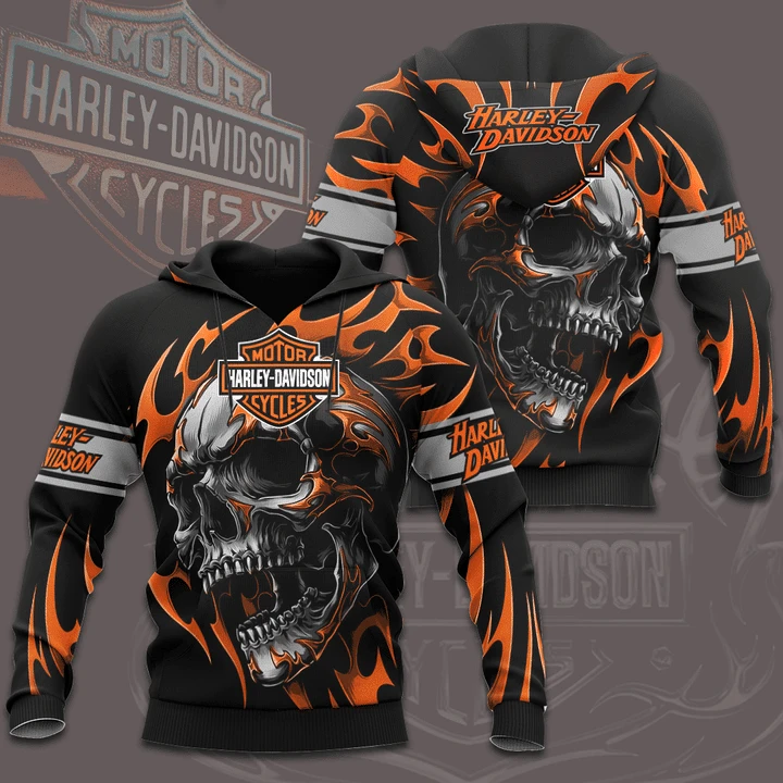 Premium Harley Davidson 3D Apparel-THK126125