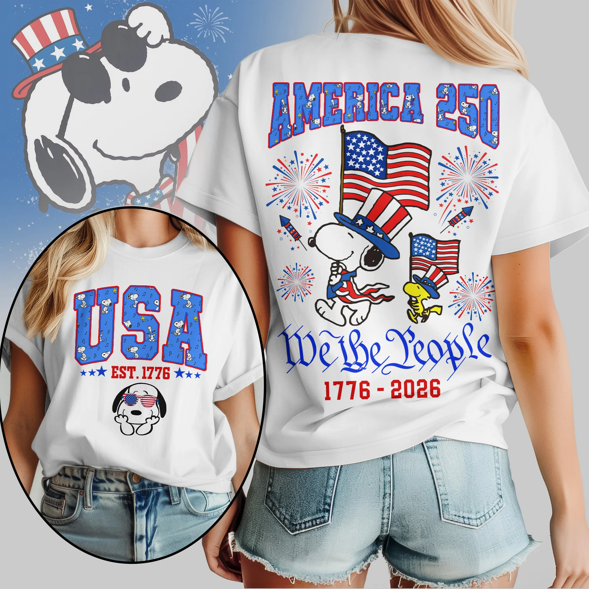 Premium Snoopy 3D Apparel-THK126107