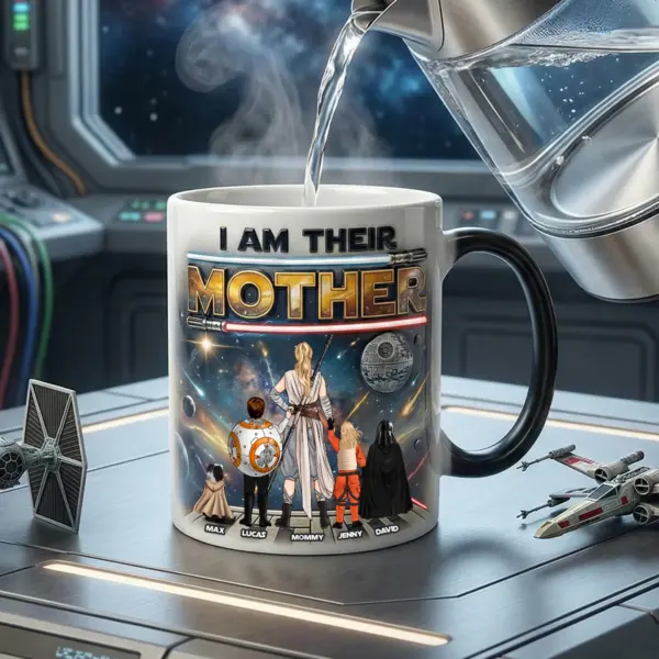 Alternative view of Personalized Star Wars Mug- THK126220