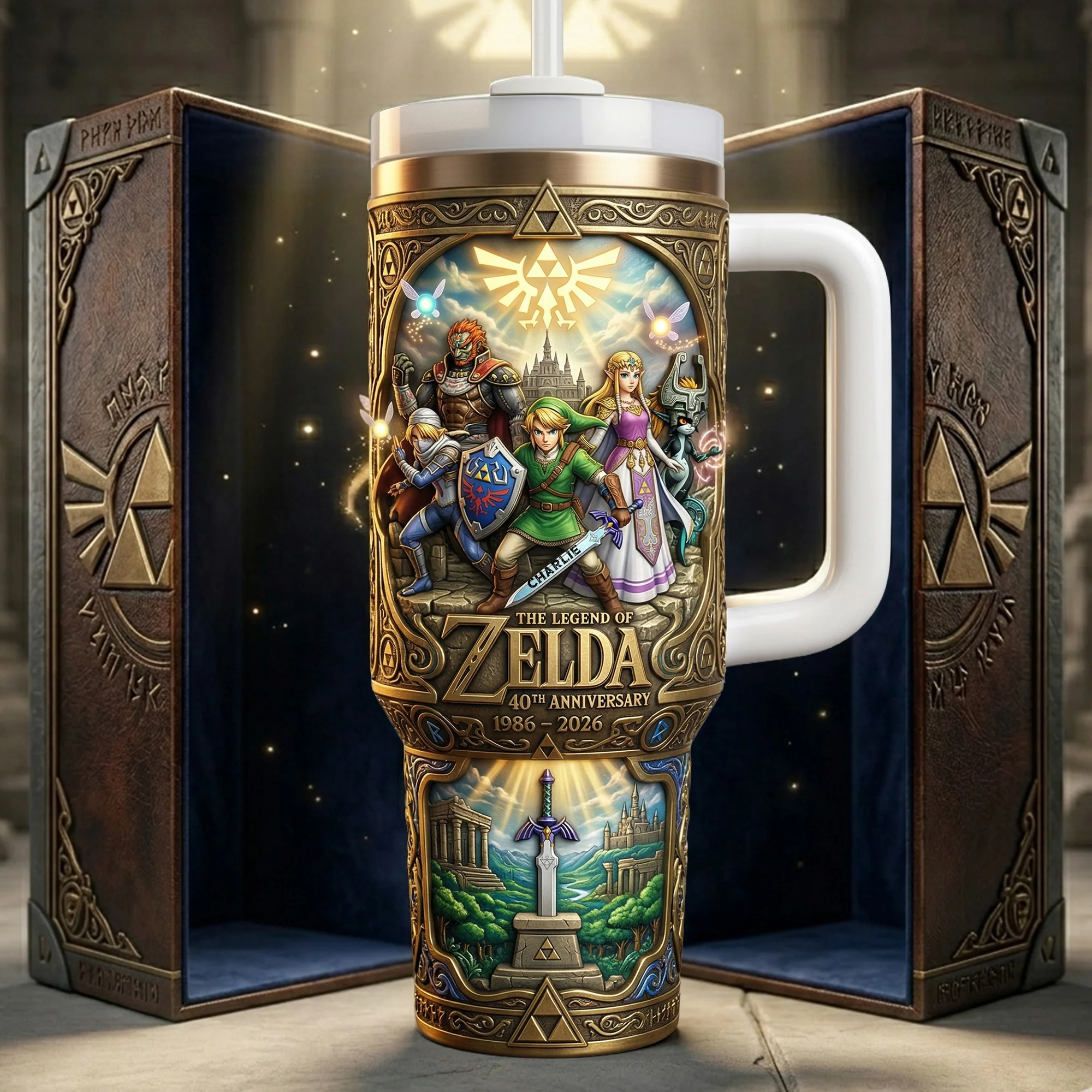 The Legend of Zelda 40oz Stanley Tumbler -THK126230 - Image 4