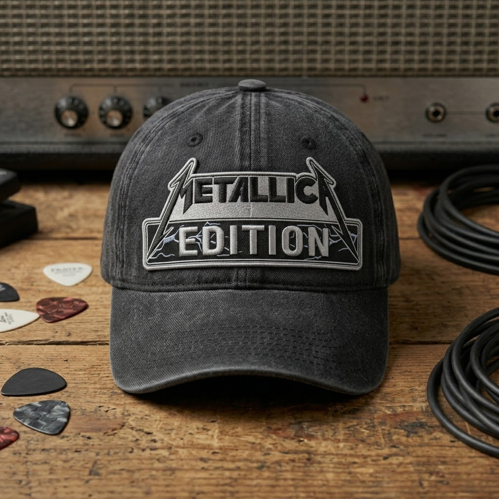 Metallica Embroidered Iron-On Patch - Image 2