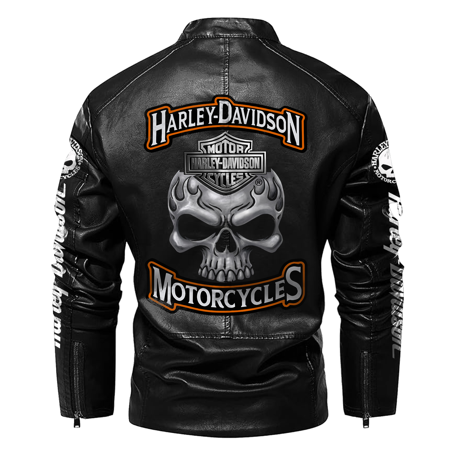 Harley Davidson Motorcycle Leather Jacket - Premium Comfort - Image 3