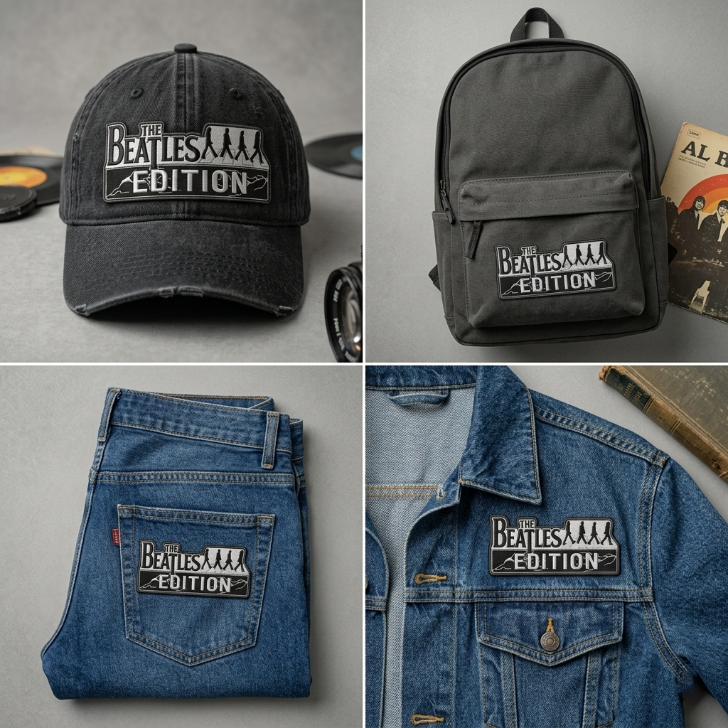 The Beatles Edition Embroidered Iron-On Patch - Image 3