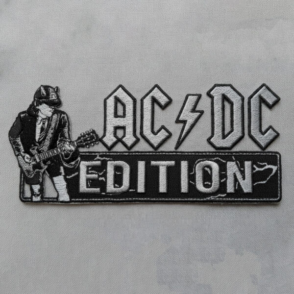 AC/DC Edition Embroidered Iron-On Patch