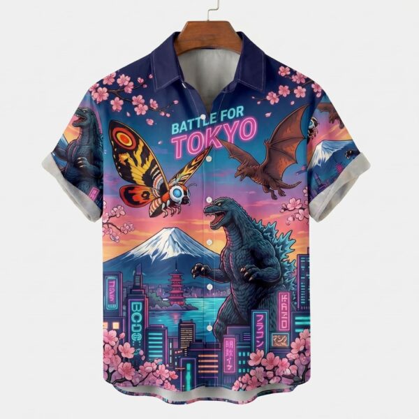 Godzilla Hawaiian Shirt - THK127074