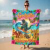 Premium Godzilla Beach Towel - THK127044