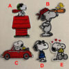 Peanuts Snoopy Embroidered Patches Set