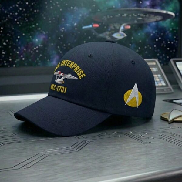Alternative view of Premium Star Trek The Original Series 1701 Embroidery Cap