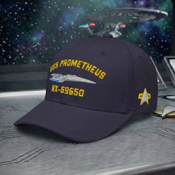 Alternative view of Premium Star Trek USS Prometheus NX-59650 Embroidery Cap
