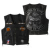 Harley Davidson Sleeveless Leather Jacket - Premium Comfort