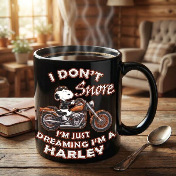 I Don't Snore I'm just Dreaming I'm a Harley Mug