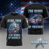 Premium Star Trek 250 Years Of America 3D Apparel