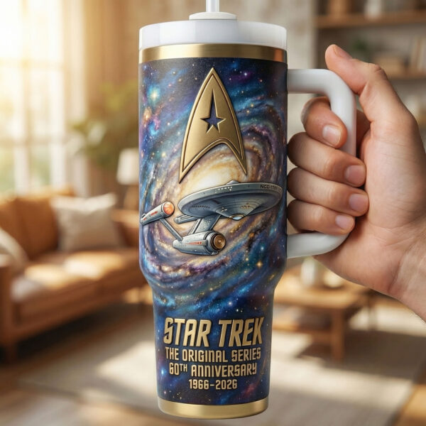 Star Trek 60th Anniversary 40oz Stanley Tumbler -THK126264